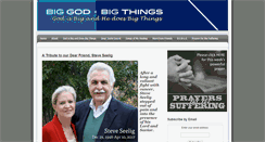 Desktop Screenshot of biggodbigthings.com